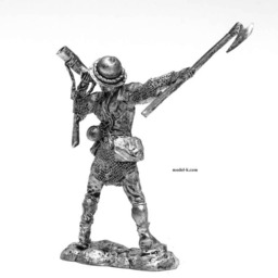 54mm Figurine Teutonic Order Knight 12 Century 132 Scale Figure - thumbnail 3