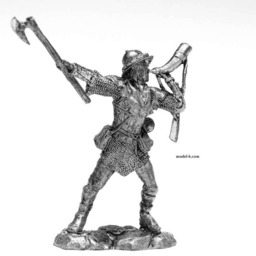 54mm Figurine Teutonic Order Knight 12 Century 132 Scale Figure - thumbnail 2