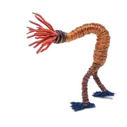 Tentacled Abomination - Bendable Copper Wire Creature Fun, Unique, Fully Poseable Hand-Made Out Of Recycled & Repurposed Materials - thumbnail 2