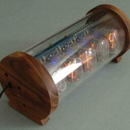 5-Tube Nixie Clock V3 - Ready Assembled With Perspex & Paxolin Case - thumbnail 3