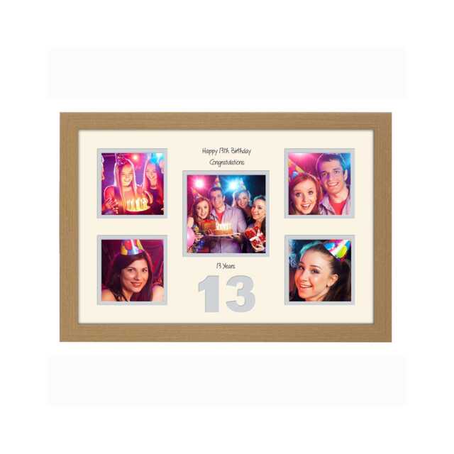 13Th Photo Frame Word Birthday Special Gift 5Sqbox-962D By Photos in A Word - image 1