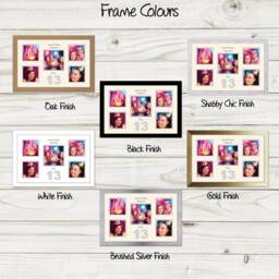 13Th Photo Frame Word Birthday Special Gift 5Sqbox-962D By Photos in A Word - thumbnail 2