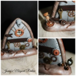 Fairy Door For Steampunk Fairies - thumbnail 3
