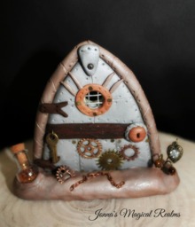 Fairy Door For Steampunk Fairies - thumbnail 1