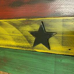 3D Republic Of Ghana Flag - thumbnail 4