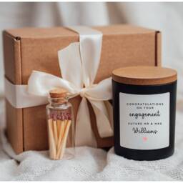 Couple Engagement Candle Candles Gift Gifts Present Mug Bag Box - thumbnail 3
