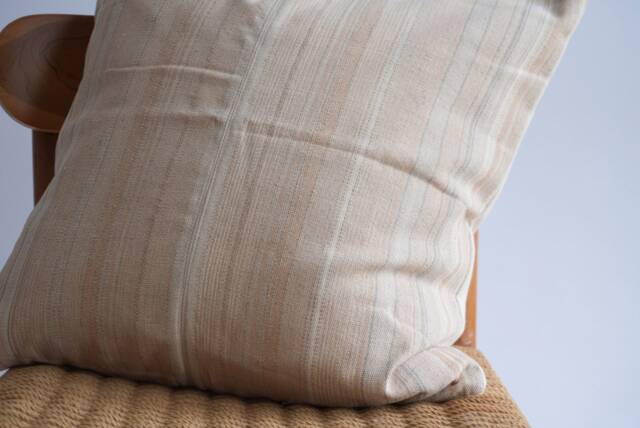 "Hmong Textile Pillow Cover Natural Dyed Batik, Ethnic Home Decor - 20"" X 20" - image 1
