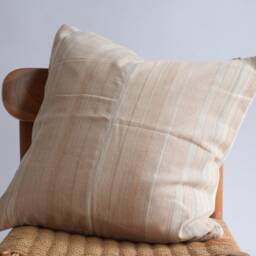 "Hmong Textile Pillow Cover Natural Dyed Batik, Ethnic Home Decor - 20"" X 20" - thumbnail 2
