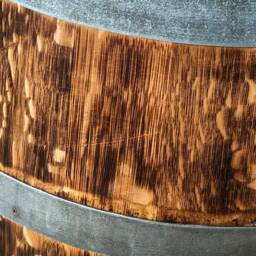 Bulbous Wine Barrel Coffee Table With Wooden Lid - thumbnail 4