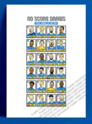 Peterborough Utd Volume 1 - No Score Draws Posh Going Up Edition A3 Print Of 24 Wonky Hand-Doodled Pics Pufc's 20-21 Promotion-Winners - thumbnail 1