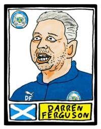 Peterborough Utd Volume 1 - No Score Draws Posh Going Up Edition A3 Print Of 24 Wonky Hand-Doodled Pics Pufc's 20-21 Promotion-Winners - thumbnail 2