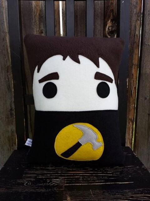 Captain Hammer, Pillow, Plush, Cushion, Dr Horrible