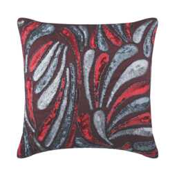 "Decorative Red Pillow Sham 24""x24""/26""x26" - thumbnail 1