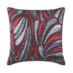 "Decorative Red Pillow Sham 24""x24""/26""x26" - thumbnail 1