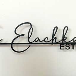 Custom Metal Name Sign, Personalized Wall Art For Home, Business & Gifting - thumbnail 4