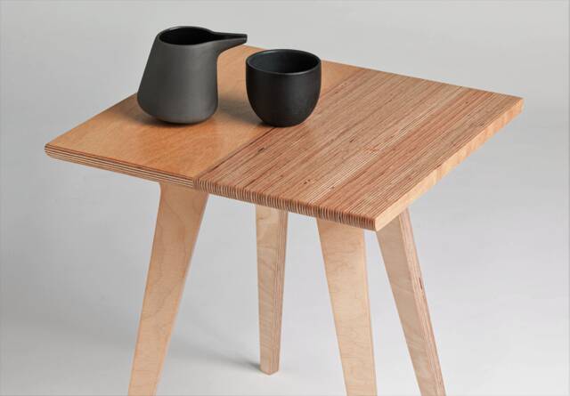 Mid-Century Modern Side & Coffee Table - Compact Bedside, Tv & Plant Stand For Small Spaces - image 1