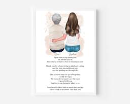Personalised Gift For Nanny, Nanny Gifts, Grandma Nana Gifts Nan, Print, Nan Gift, Christmas - thumbnail 1