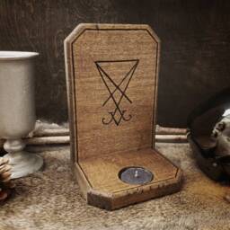 Sigil Of Lucifer Candle Holder - thumbnail 3