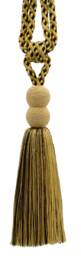 "Double Ball Head Tassel Tiebacks, 9 1/2"" - 24cm, 30" - thumbnail 1