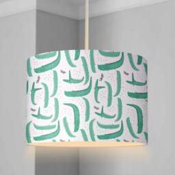 Lampshade - Crocodile Nursery Ceiling Or Table Lampshade, Childrens Room Round Kids Decor, Lampshade
