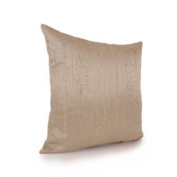 Beige Sand Pillow, Throw Pillow Cover, Decorative Cushion Accent Satin Blend, Geometric Pattern, Modern Pillow - thumbnail 2