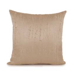Beige Sand Pillow, Throw Pillow Cover, Decorative Cushion Accent Satin Blend, Geometric Pattern, Modern Pillow - thumbnail 1