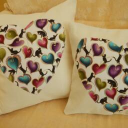 Cushion Black Cat - thumbnail 4