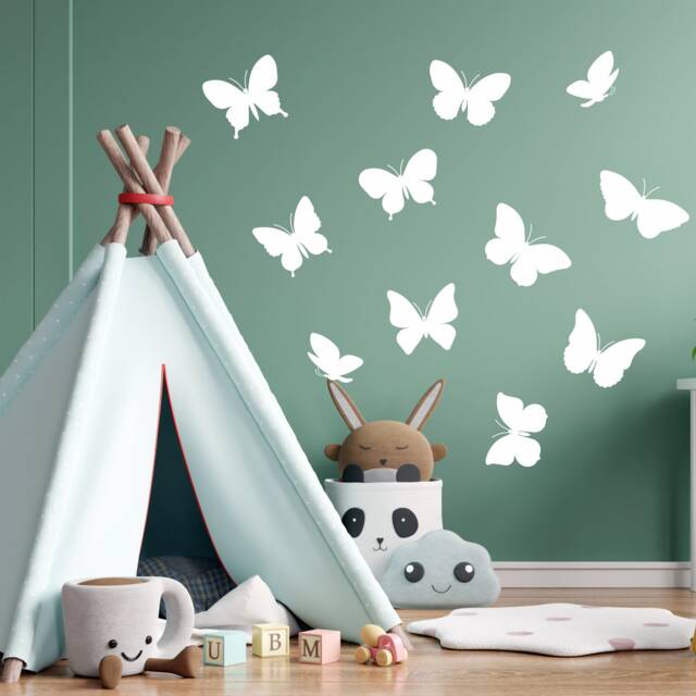 Butterfly Decal - Decor Stickers Wall Art Nursery Kids - image 1