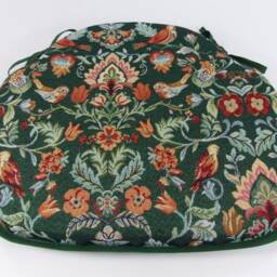 William Green Tapestry - William Morris Design Large Spindle Back Tie-On Seat Pads Dining/Patio/Garden/Kitchen - thumbnail 2
