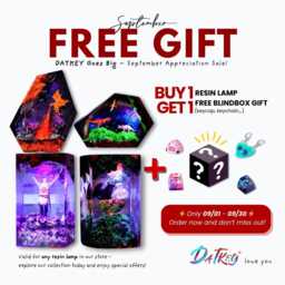 How To Train Your Dragon Night Light, Handmade Resin Lamp Featuring Toothless & Light Fury - Fantasy Led Diorama For Fans, Collectors - thumbnail 2