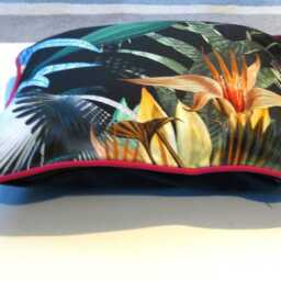 Christian Lacroix, Oiseau De Bengale, Cotton Cushion Cover - thumbnail 2