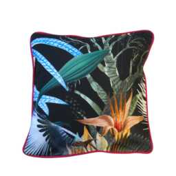 Christian Lacroix, Oiseau De Bengale, Cotton Cushion Cover - thumbnail 1