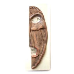 Creepy Ceramic Face Mask Assemblage Horror Wall Sculpture By 99Heads - thumbnail 2