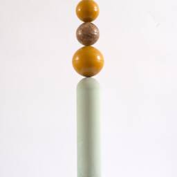 Handmade Concrete Pendant Light With Epoxy Bubble - thumbnail 2