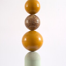 Handmade Concrete Pendant Light With Epoxy Bubble - thumbnail 3