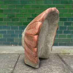 Concrete Indian Head Statue Native American Style Bust Stone Tribal Face Figurine Cement Cultural Sculpture Outdoor Garden Decor Lawn Gift - thumbnail 3