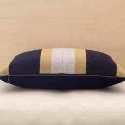 12x18 Wyeth Trail Oxford Wool Pillow Cover, Striped Accent - Made To Order - thumbnail 2