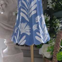 Cordless Touch Lamp. Beautiful Decoupaged Gisela Graham Inspired Strawberry Usb Rechargeable Other Designs Available.cordless - thumbnail 2