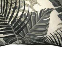 Sanderson Manila Linen Cushion Cover Tropical Leaf Pillow - thumbnail 2