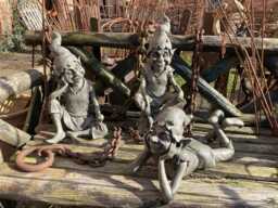 Set Of 3 Resin Pixie Garden Ornaments - thumbnail 1