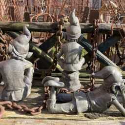 Set Of 3 Resin Pixie Garden Ornaments - thumbnail 3