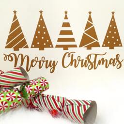Christmas Decal/ Decor/ Vinyl Wall Entry Way Porch Christmas/ Free Shipping - thumbnail 2