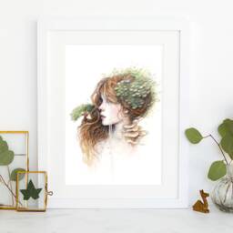 Tears Of Gaia, A4 Art Print - thumbnail 2