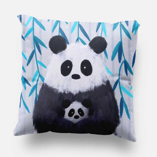 Panda Nursery Cushion Cover - Kids For Children's Bedrooms & Baby's - image 1