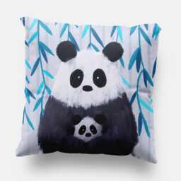 Panda Nursery Cushion Cover - Kids For Children's Bedrooms & Baby's - thumbnail 1