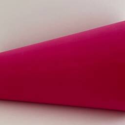 Hot Pink Velvet Extra Tall Tapered Cone Lampshade - thumbnail 3