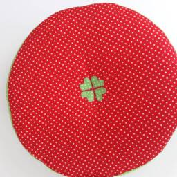 "Seat Cushion, Floor & Kindergarten Cushion ""Owl." - thumbnail 2