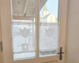 Lace Linen Curtain Tulip - Scandinavian Style Curtains Curtains Modern Rustic Made To Measure