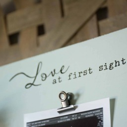 Love At First Sight Baby Frame, Ultrasound Picture Photo, Personalized Newborn Gift, Shower Gift - thumbnail 2