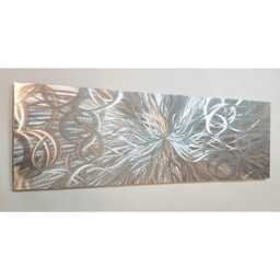 Confused Nova Silver Metal Wall Art, By R Toomer Art - thumbnail 1
